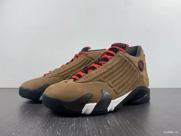 Kickmax Winterized DO9406-200 Retro Archaeo Jordan 14 Brown 0520